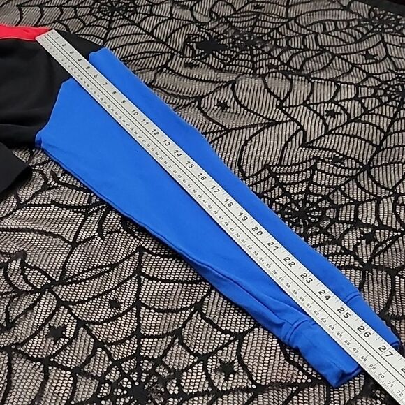 Neon Tiger Long Sleeve Hooded Shirt Kid's Size XXL (18) - Picture 6 of 7